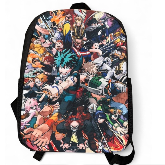 Anime MY HERO ACADEMIA Character Print Backpack - Picture 1 of 4